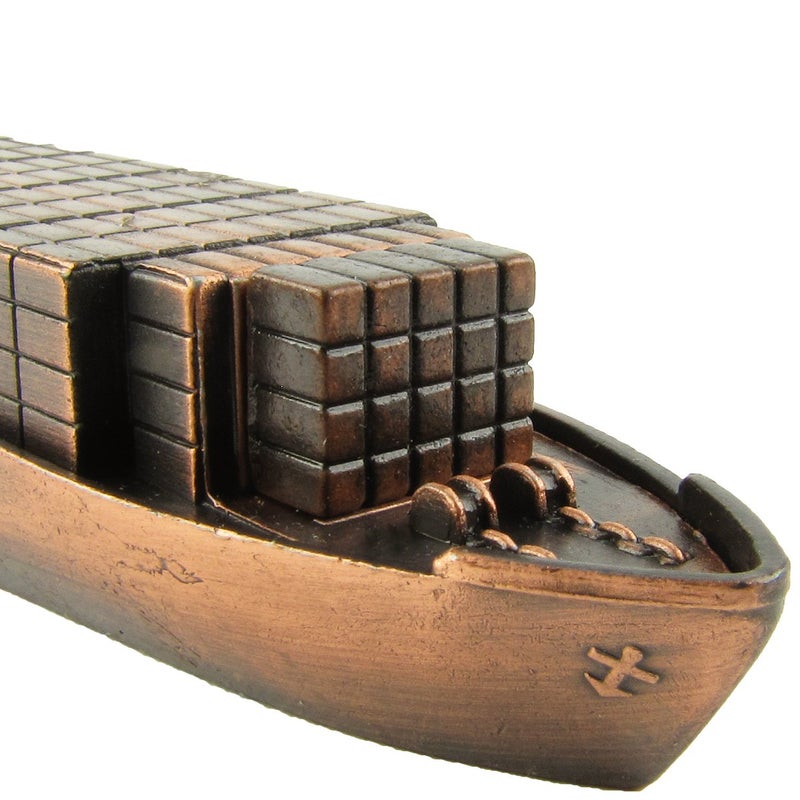 IIV Treasure Gurus Container Cargo Ship Model Die Cast Pencil Sharpener - Image 2